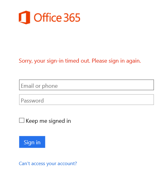 outlook 365 sign in